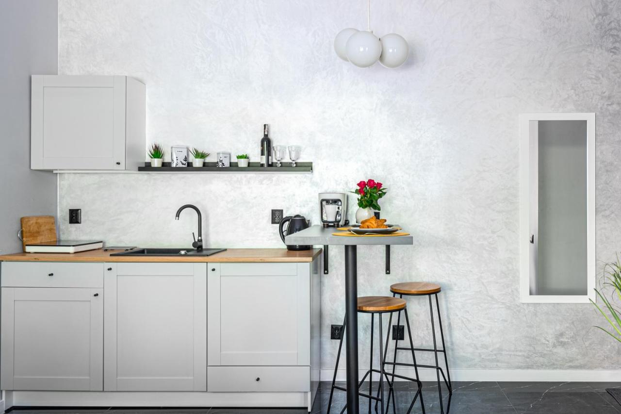 Stylish Studio In The Heart Of The City. Varšava Exteriér fotografie