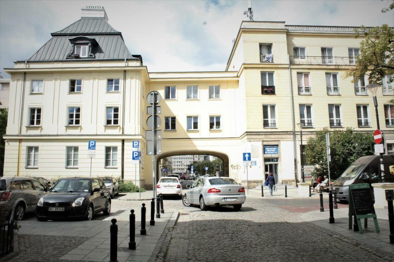 Stylish Studio In The Heart Of The City. Varšava Exteriér fotografie